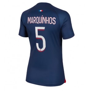 Paris Saint-Germain Marquinhos #5 Hemmatröja Dam 2023-24 Kortärmad